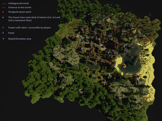 Medieval city - Rownenborgh