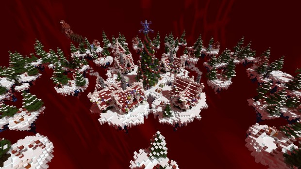 Christmas Skywars map