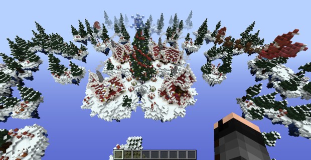 Christmas Skywars map