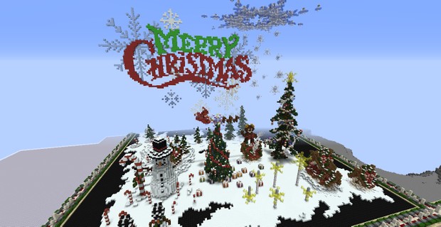 Christmas decoration pack (for Minecraft)