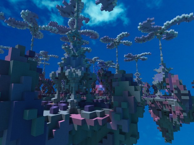 SkyWars map - Pink