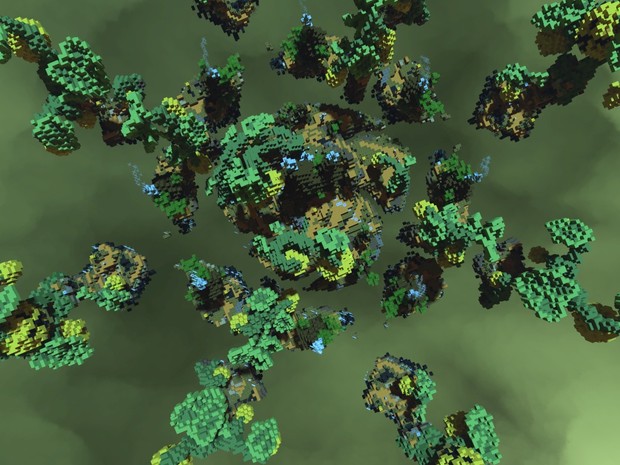 SkyWars map - Pumpkins