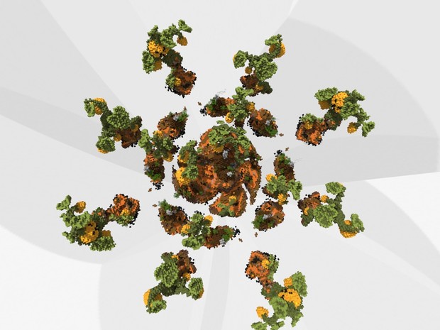 SkyWars map - Pumpkins