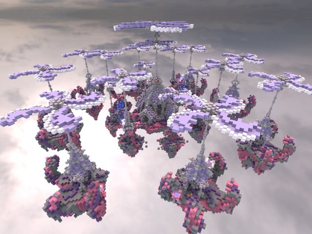 SkyWars map - Pink