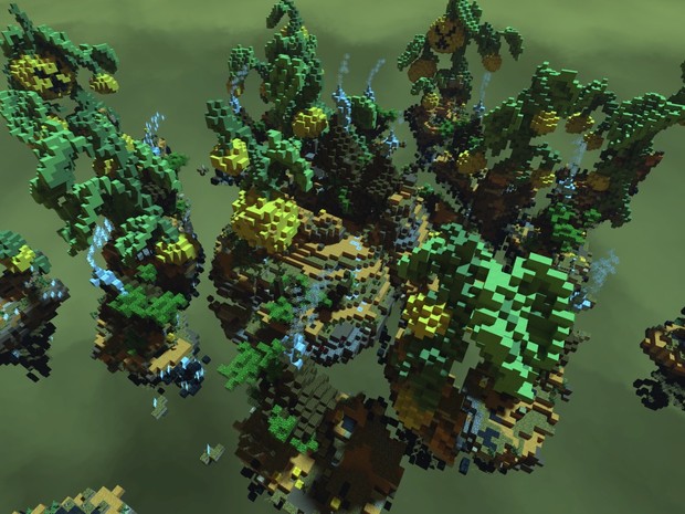 SkyWars map - Pumpkins