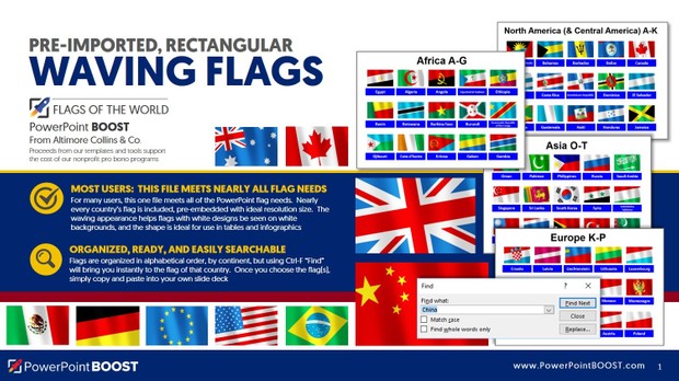 Flags of the World - PowerPoint Deck Tools