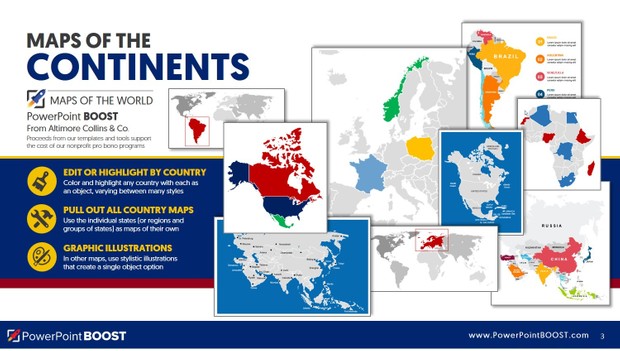 Maps of the World - PowerPoint Deck Tools