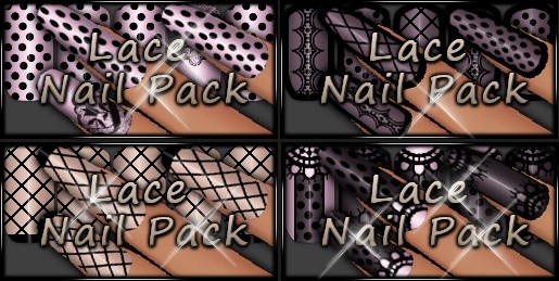 *VP* Lace Nail Pack