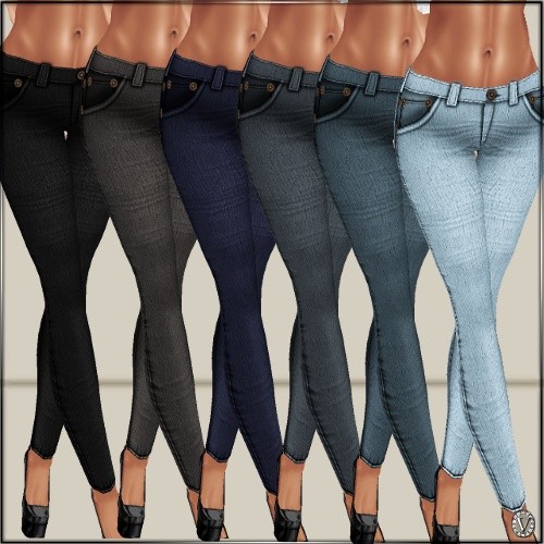 *VP* Skintight Jeans with Flat Resell Rights