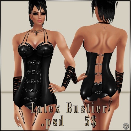 *VP* Latex Bustier