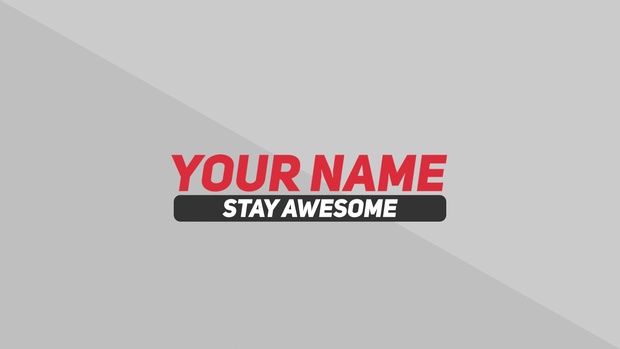 COOL 2D Intro Template - After Effects CS5 Template