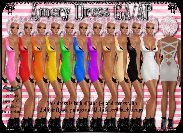💎 Amery Dress PNG Edition