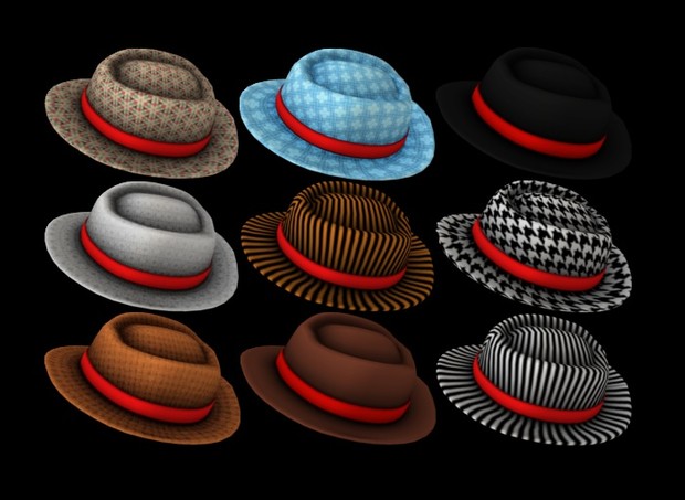 Bowler Hat Texture Freebie!!