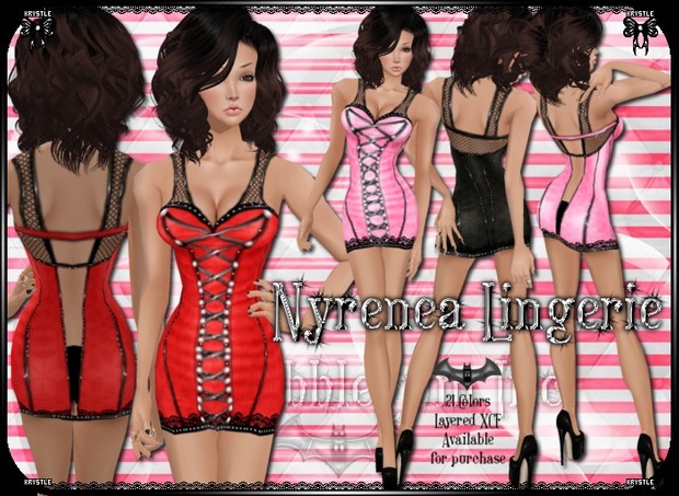Nyrenea Lingerie PNG Edition