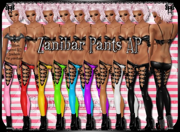 Zanibar Pants PNG Edition