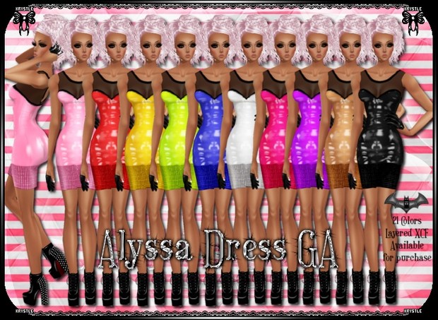 💎 Alyssa Dress PNG Edition