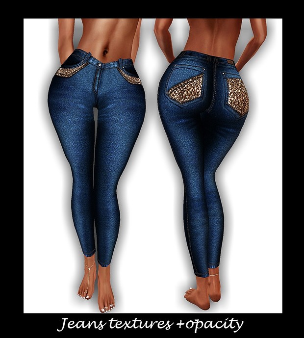 Jeans textures + opacity