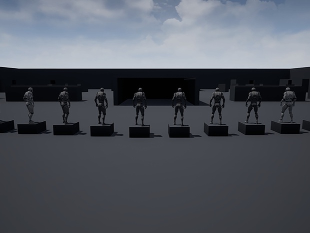 FPS Battle Royale Template for UE4