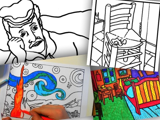 VAN GOGH: 5 printable worksheets