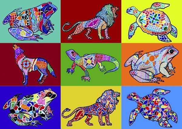 10 Templates of Animals