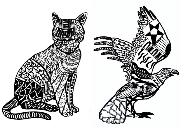 10 Templates of Animals