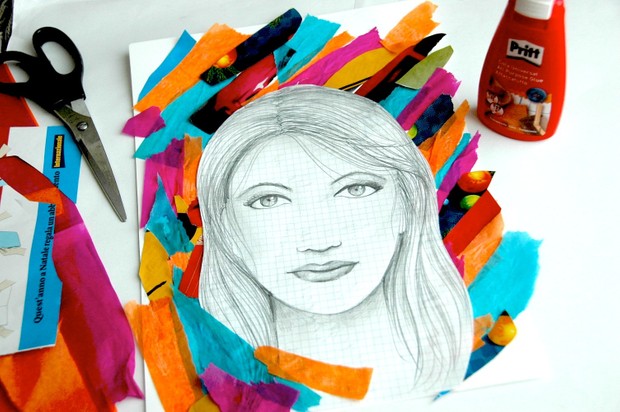 Disegniamo un volto: foglio di lavoro