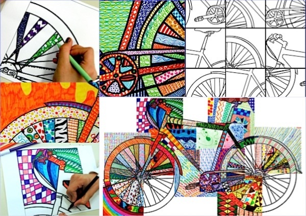BICYCLE DETAILS: 20 printable worksheets