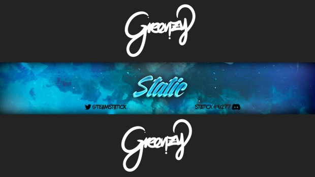 2D Youtube-Twitter Header Banner