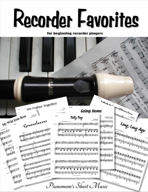 Recorder Favorites for beginning recorders arr. Julie Gaulke