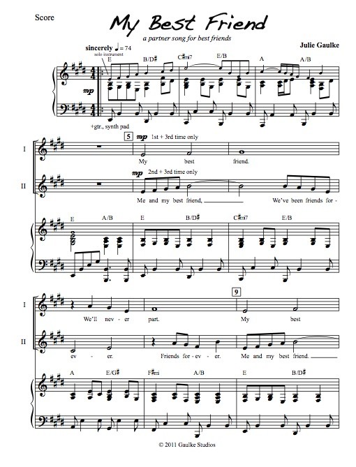 My Best Friend (vocal version) original