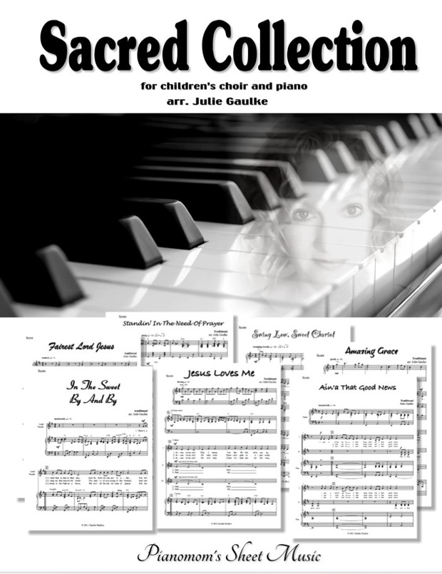 Sacred Collection with mp3 audio tracks - arr. Julie Gaulke