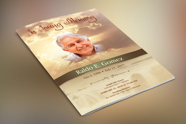 Forever Funeral Brochure Template