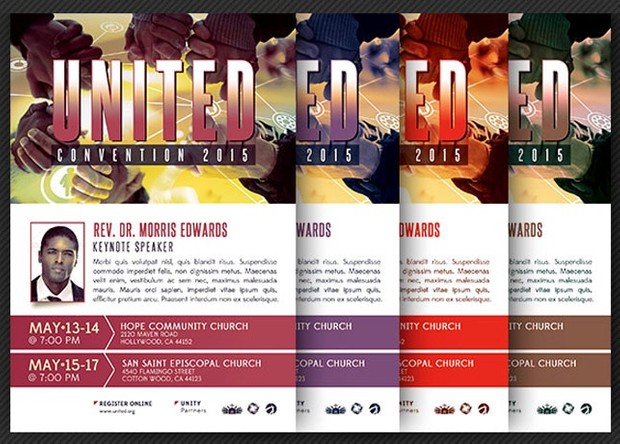 Church Convention Flyer Template