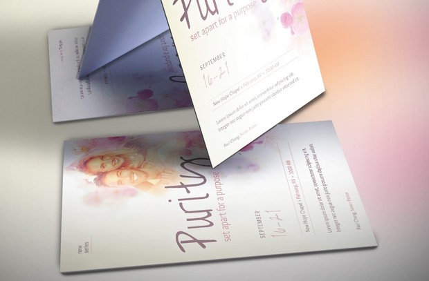 Purity Church Flyer Template