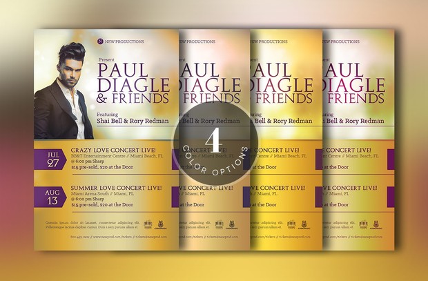 Concert Flyer Template