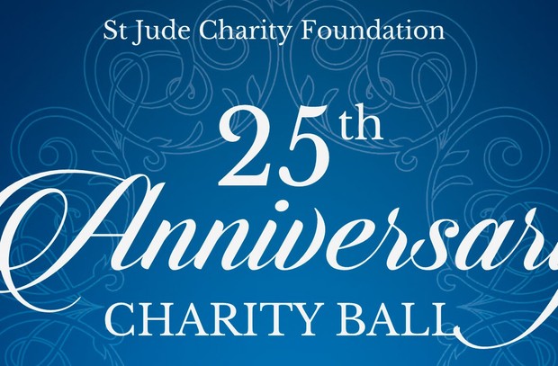 Blue Silver Anniversary Gala Flyer Publisher Word Template