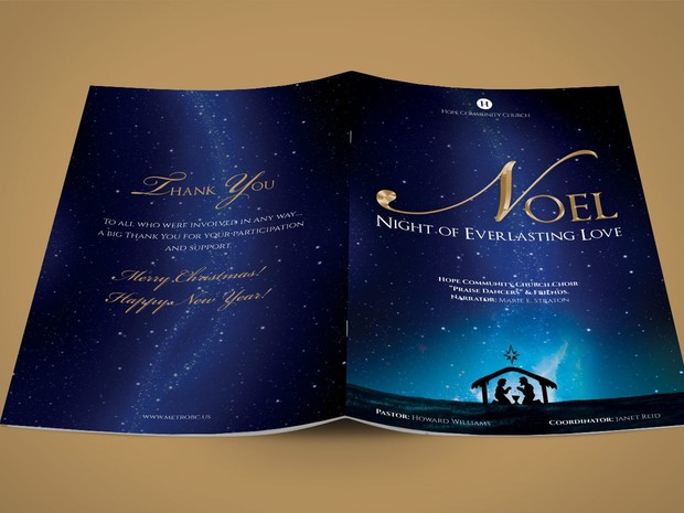 Noel Christmas Brochure Template