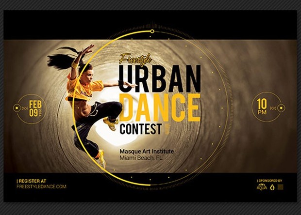 Urban Dance Contest Flyer Template