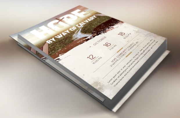 Easter Hope Church Flyer Template