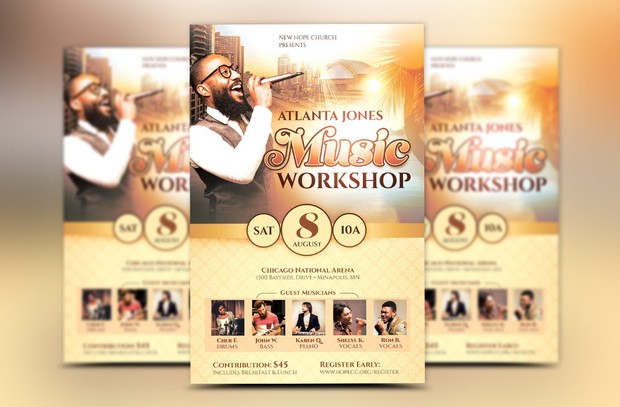 Church Music Workshop Flyer