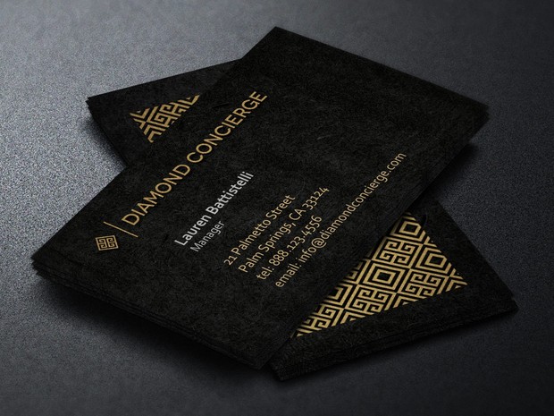 Concierge Business Card Template