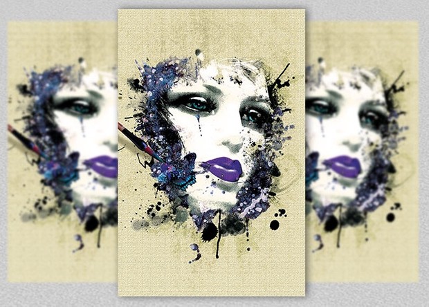 Mannequin Beauty Painting Poster Art