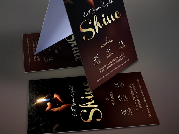 Shine Church Flyer Poster-Photoshop
