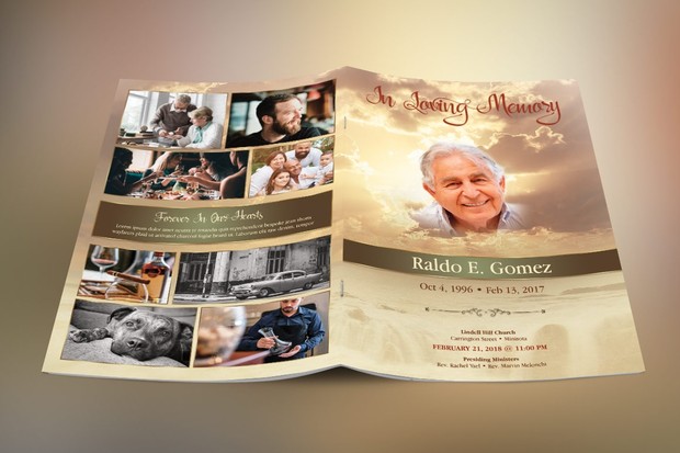 Forever Funeral Brochure Template