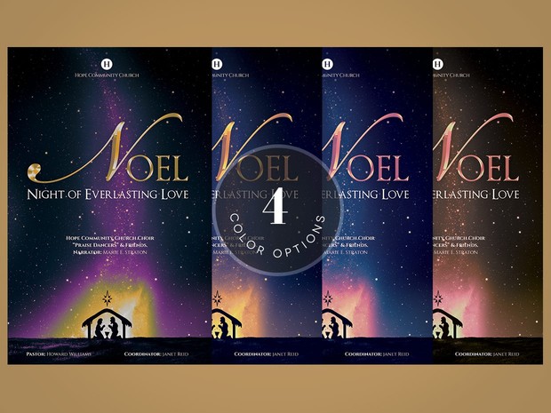 Noel Christmas Brochure Template