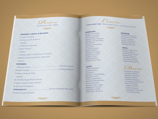 Noel Christmas Brochure Template