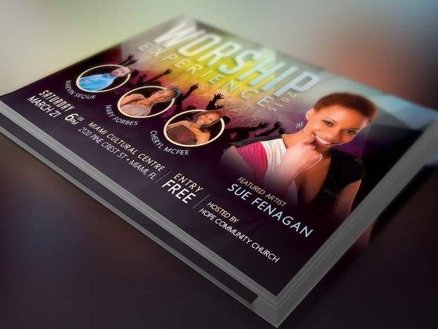 Church Concert Flyer Template