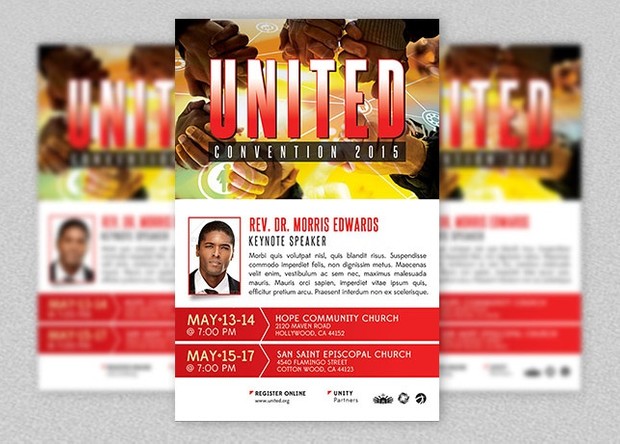 Church Convention Flyer Template