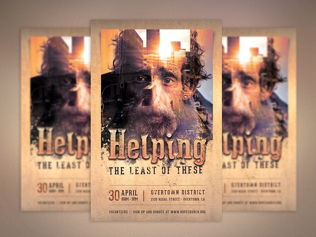 Help Charity Flyer Template