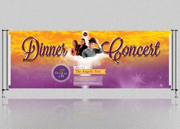 Dinner Concert Banner Template
